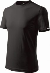 Dedra Koszulka męska T-shirt M, czarna, 100% bawełna. Czarne t-shirty męskie Dedra, m, bez wzorów, z bawełny, bez kołnierzyka. Za 35.51 zł.