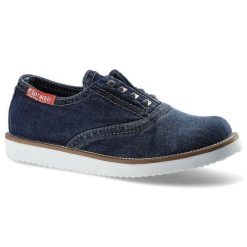 Półbuty damskie Artiker, z materiałową cholewką metalowymi nitami przy podbiciu i lekką podeszwą z bieżnikiem, jeansowe, 4GC0118. Niebieskie półbuty damskie Artiker, bez wzorów, z jeansu, sportowe, bez obcasa, bez zapięcia. Za 169.00 zł.