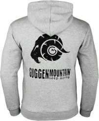 Męska bluza z polaru z kapturem i zamkiem błyskawicznym. Czarne bluzy męskie GUGGEN MOUNTAIN, na jesień, m, bez wzorów, z bawełny, z kapturem. Za 237.08 zł.