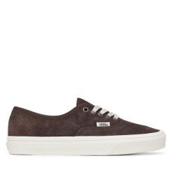 Tenisówki Vans. Brązowe trampki i tenisówki damskie Vans, bez wzorów, bez zapięcia. Za 399.99 zł.