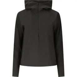 Bluza damska z kapturem Athlecia. Czarne bluzy damskie Athlecia, bez wzorów, z materiału, z kapturem. Za 217.00 zł.