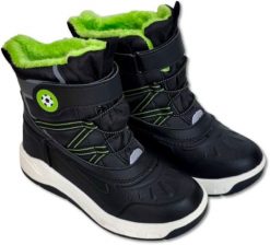 Buty Śniegowce Cleve Rozmiar 33 - Chłopięce Czarne. Czarne buty zimowe chłopięce Cleve, bez wzorów, bez zapięcia. Za 69.99 zł.