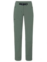 Spodnie damskie Badile Pants III. Zielone spodnie materiałowe damskie Vaude, s, bez wzorów, z materiału, narciarskie. Za 720.65 zł.