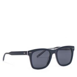 Okulary przeciwsłoneczne Tommy Hilfiger. Niebieskie okulary przeciwsłoneczne męskie Tommy Hilfiger. Za 519.99 zł.