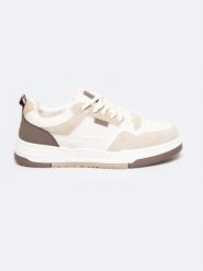 Sneakersy męskie beżowe RR174604 801. Brązowe buty sportowe męskie Big Star, z syntetyku, bez zapięcia. W wyprzedaży za 139.99 zł.