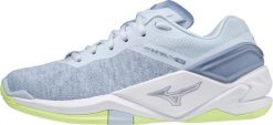 Buty do piłki ręcznej Mizuno Wave Stealth Neo Szary. Białe obuwie sportowe damskie Mizuno, bez wzorów, do piłki ręcznej, mizuno wave. Za 289.99 zł.