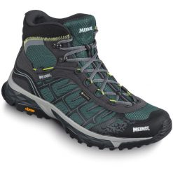 Buty turystyczne męskie Meindl Finale Mid GTX. Zielone trekkingi męskie Meindl, trekkingowe, gore-tex. W wyprzedaży za 714.35 zł.