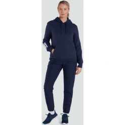 Bluza damska z kapturem Canterbury Club. Niebieskie bluzy damskie CANTERBURY, bez wzorów, z dresówki, z kapturem. Za 335.00 zł.