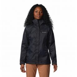 Columbia Kurtka Arcadia Ii 1534115011. Czarne kurtki damskie Columbia, bez wzorów, z nylonu, bez kaptura, trekkingowe. Za 346.99 zł.