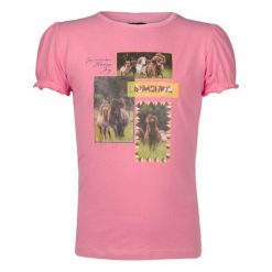 Koszulka dla dziewczynki HORKA Pino SS23. Czerwone bluzki dla dziewczynek Horka, na lato, bez wzorów, z bawełny, bez kołnierzyka, bez ramiączek. Za 80.50 zł.