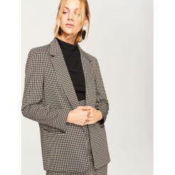 Elegancki żakiet - Wielobarwn. Szare żakiety damskie Reserved, eleganckie. W wyprzedaży za 69.99 zł.