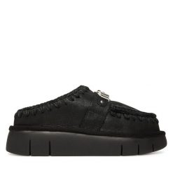 Śniegowce Mou. Czarne śniegowce i trapery damskie Mou. Za 1,049.00 zł.