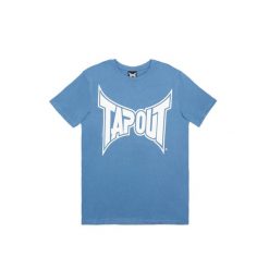 Koszulka Tapout Logo. Białe koszulki sportowe męskie TAPOUT, bez wzorów, bez kołnierzyka, bez ramiączek, na fitness i siłownię. Za 160.50 zł.