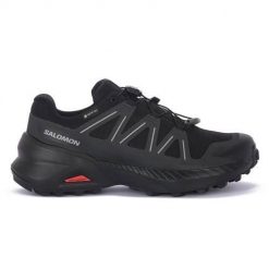 Buty do biegania męskie Salomon Speedcross Peak Gtx W. Czarne buty sportowe męskie Salomon, z materiału, bez zapięcia, do biegania, salomon speedcross. Za 799.99 zł.
