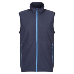 Bezrękawnik Męska Polar Navigate. Niebieskie bluzy męskie Regatta, m, bez wzorów, z polaru, bez kaptura. Za 92.99 zł.