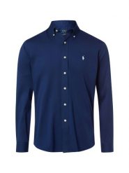Polo Ralph Lauren Koszula męska Mężczyźni Modern Fit Bawełna niebieski, M. Niebieskie koszule męskie Polo Ralph Lauren, m, bez wzorów, z bawełny, sportowe, bez kołnierzyka, bez ramiączek. Za 729.95 zł.