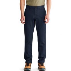 Spodnie Męskie Timberland Sargent Lake Stretch Twill Slim. Niebieskie spodnie materiałowe męskie Timberland, m, bez wzorów. Za 328.40 zł.