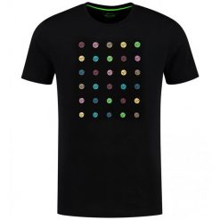 Koszulka Wędkarska T-Shirt Z Nadrukiem Korda Le Dot Tee Black. Czarne koszulki sportowe męskie Korda, xl, bez wzorów, sportowe, bez kołnierzyka. Za 130.99 zł.