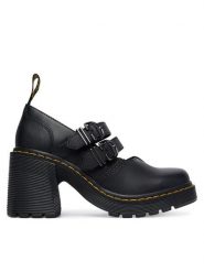 Dr. Martens Czółenka Eviee Mary Jane DM27371001 Czarny. Czarne czółenka damskie Dr. Martens, bez wzorów, ze skóry, bez obcasa, bez zapięcia. Za 949.99 zł.