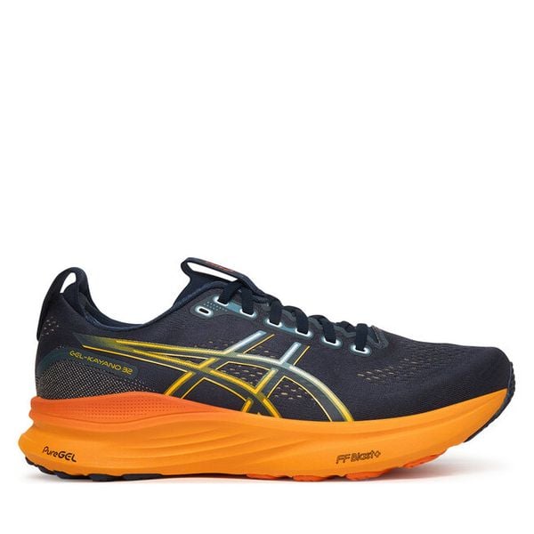 Buty do biegania Asics. Niebieskie buty sportowe męskie Asics, bez zapięcia, do biegania, asics gel kayano. Za 798.99 zł.