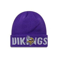 Czapka Minnesota Vikings Wordmark. Fioletowe czapki i kapelusze męskie New Era, bez wzorów. Za 170.50 zł.