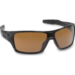 Okulary przeciwsłoneczne OAKLEY - Turbine Rotor OO9307-1732 Olive Camo/Prizm Tungsten. Czarne okulary przeciwsłoneczne męskie Oakley, z tworzywa sztucznego. W wyprzedaży za 549.00 zł.