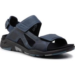 Sandały ECCO - X-Trinsic 88061401048 True Navy. Niebieskie sandały męskie ecco, z materiału, bez zapięcia. Za 399.00 zł.