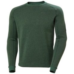 Bluza z okrągłym dekoltem Helly Hansen Varde. Zielone bluzy męskie Helly Hansen, na lato, m, bez wzorów, z elastanu, bez kaptura. Za 510.45 zł.