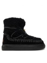 Mou Śniegowce Eskimo Sneaker Bold Scoub Lace FW411012A Czarny. Czarne śniegowce i trapery damskie Mou, ze skóry. Za 1,079.00 zł.