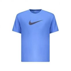 Koszulka sportowa męska Nike nessg523bl434bluxl. Niebieskie koszulki sportowe męskie Nike, l, bez wzorów, z tkaniny, bez kołnierzyka, bez ramiączek, na fitness i siłownię. Za 349.00 zł.