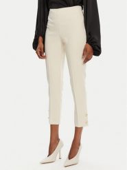 Rinascimento Spodnie materiałowe CFC0122858003 Écru Regular Fit. Spodnie materiałowe damskie Rinascimento, xs, bez wzorów, z materiału. Za 249.99 zł.