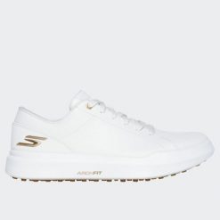 Buty do golfa damskie wodoodporne Skechers Go Golf Drive 6 skórzane. Obuwie sportowe damskie Skechers, bez wzorów, z kauczuku, na golfa, Skechers Sport. Za 459.99 zł.