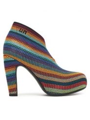 United Nude Botki Fold Hi II 1087092105 Kolorowy. Botki damskie United Nude, z materiału, bez obcasa, na słupku, bez zapięcia. Za 869.99 zł.