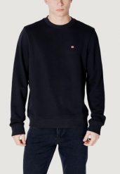 Bluza Mężczyzna NAPAPIJRI BALIS CREW SUM 2. Czarne bluzy męskie Napapijri, m, bez wzorów, z bawełny, bez kaptura. Za 289.65 zł.