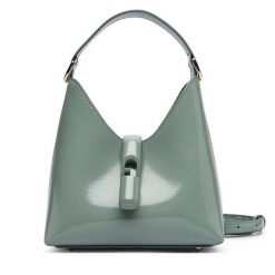 Torebka Furla. Niebieskie torebki do ręki damskie Furla, bez wzorów, klasyczne, bez dodatków. Za 1,059.00 zł.