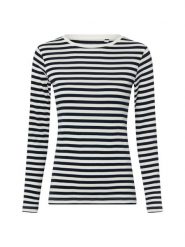 Brookshire koszulka z długim rękawem Kobiety Bawełna niebieski|biały, L. Białe t-shirty damskie brookshire, l, bez wzorów, z bawełny, bez kołnierzyka. Za 79.95 zł.