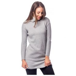 Heavy Tools Damski sweter Hiki W18-493 Melange (rozmiar L). Swetry damskie Heavy Tools, l, bez wzorów, bez kołnierzyka, bez ramiączek, bez kaptura. W wyprzedaży za 101.00 zł.
