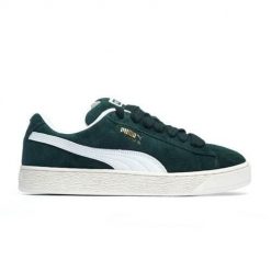 Buty do chodzenia męskie Puma Suede Xl Hairy. Zielone buty sportowe męskie Puma, z gumy, bez zapięcia, trekkingowe, Puma Suede. Za 269.00 zł.