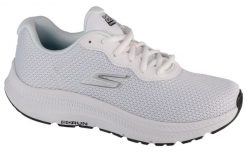 Buty do biegania damskie, Go Run Consistent 2.0 - Engaged. Białe obuwie sportowe damskie Skechers, bez wzorów, z materiału, do biegania. Za 249.99 zł.