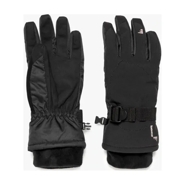 Feewear Rękawiczki Narciarskie Newok , czarny, rozmiar L. Czarne rękawiczki męskie Feewear, na zimę, bez wzorów, z materiału. W wyprzedaży za 39.99 zł.