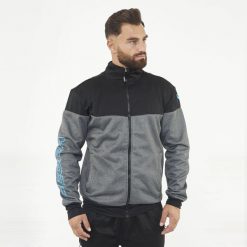 Oversize kurtka sportowa z zamkiem UCLA. Niebieskie kurtki męskie Legea, s, bez wzorów, z materiału, sportowe, z kapturem. Za 96.00 zł.
