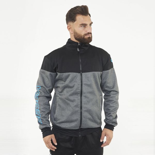 Oversize kurtka sportowa z zamkiem UCLA. Niebieskie kurtki męskie Legea, s, bez wzorów, z materiału, sportowe, z kapturem. Za 96.00 zł.