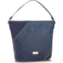 Torebka MONNARI - BAGA060-013 Navy. Niebieskie torebki do ręki damskie Monnari, z materiału. W wyprzedaży za 199.00 zł.