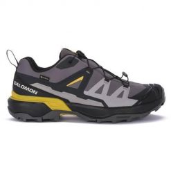 Buty do biegania męskie Salomon X Ultra 360 Gtx. Szare buty sportowe męskie Salomon, z materiału, bez zapięcia, do biegania. Za 628.00 zł.