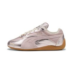 Buty sportowe damskie Puma Speedcat Lou Metallic. Czerwone obuwie sportowe damskie Puma, bez wzorów, z materiału, na fitness i siłownię. Za 417.00 zł.