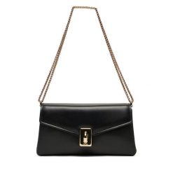 Torebka Furla. Czarne torebki do ręki damskie Furla, bez wzorów, wizytowe, bez dodatków. Za 1,179.00 zł.