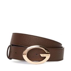 Pasek Damski Guess. Brązowe paski damskie Guess, z aplikacjami. Za 199.99 zł.