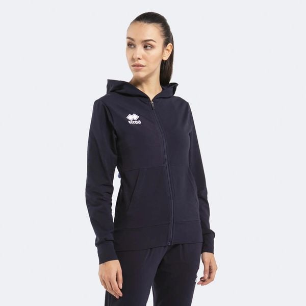 Kurtka z kapturem Errea Philip. Niebieskie bluzy męskie ERREA, xl, bez wzorów, z bawełny, eleganckie, z kapturem. Za 306.99 zł.