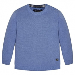 Sweter w kolorze niebieskim. Swetry dla chłopców marki ARTENGO. W wyprzedaży za 54.95 zł.