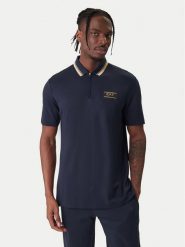 EA7 Emporio Armani Polo 7M001333 AF13739 UB102 Granatowy Regular Fit. Niebieskie koszulki polo męskie EA7 Emporio Armani, m, bez wzorów, z wiskozy, bez ramiączek. Za 559.99 zł.